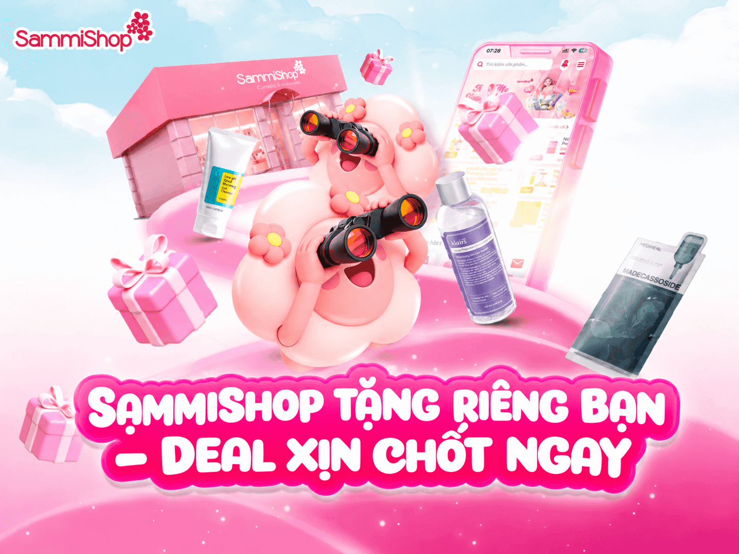 SAMMISHOP TẶNG RIÊNG BẠN - DEAL XỊN CHỐT NGAY!