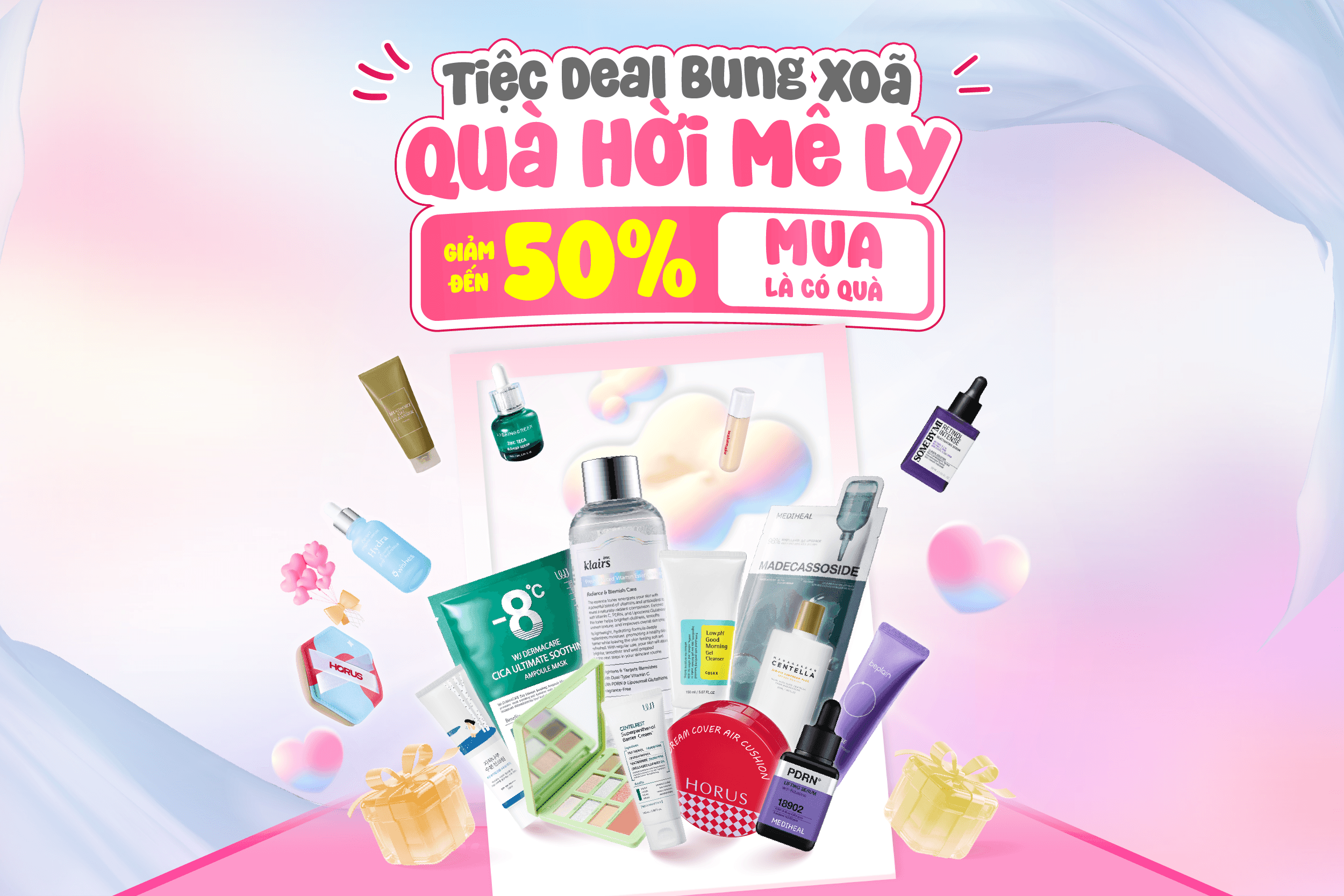 SAMMISHOP X TD BEAUTY | TIỆC DEAL BUNG XOÃ, QUÀ HỜI MÊ LY