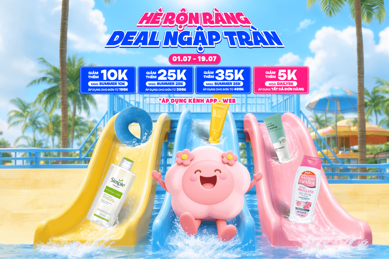 HÈ RỘN RÀNG - DEAL NGẬP TRÀN, MUA SẮM NHẬN QUÀ HẤP DẪN TẠI SAMMISHOP