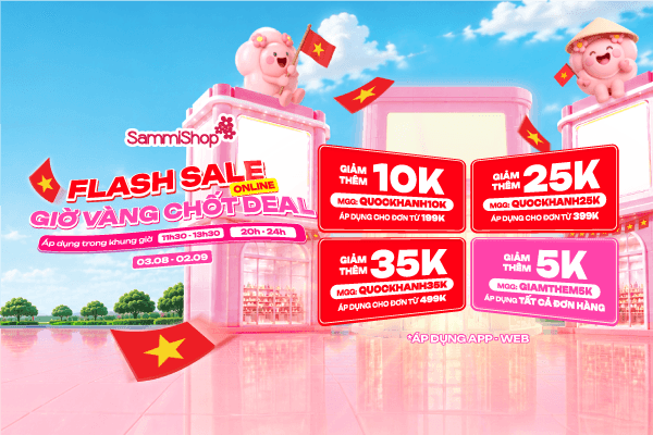 FLASH SALE ONLINE: CANH GIỜ VÀNG - CHỐT DEAL XỊN